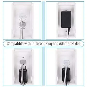 Bates Baby Safety Outlet Cover Box for Childproofing