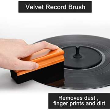 Complete Vinyl Record Cleaning Kit - 7in1 Essential Solution for Vinyl LPs