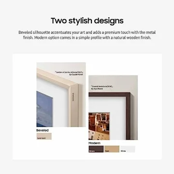 SAMSUNG Frame TV Customizable Bezel Quick Easy Install