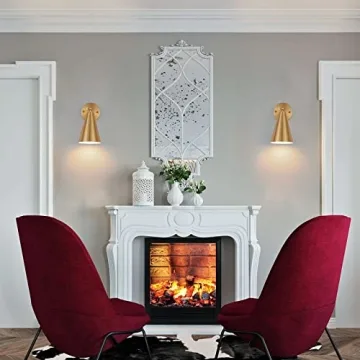 MWZ Brass Sconces Modern Lighting Set for Home Decor