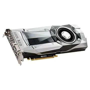 EVGA GeForce GTX 1080 Founders Edition, 8GB GDDR5X, LED, DX12 OSD Support (PXOC) Graphics Card 08G-P4-6180-KR