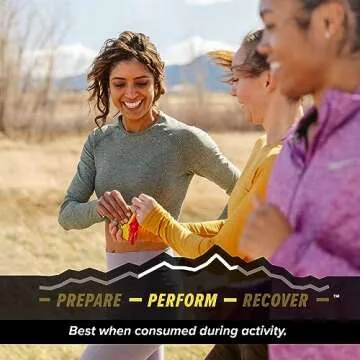 Honey Stinger Organic Energy Chew Variety Pack | 3 Pack Each of Fruit Smoothie, Pomegranate Passionfruit and Cherry Blossom | Gluten Free & Caffeine Free | Sports Nutrition for All Exercises