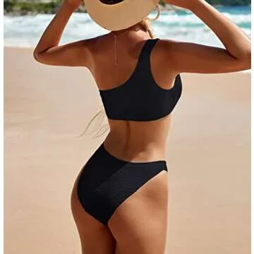 Stylish One Shoulder Bikini for Women - YIMISAN