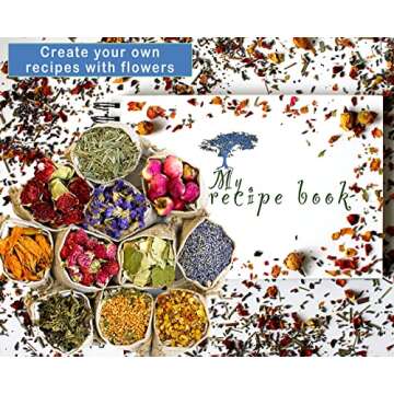 16 Bags Dried Flowers for Soap Making, Dried Flowers for Candle Making, Soap Flowers and Dried Herbs for Candle Oil, Bath Bombs. Essential Fragrant – The Best Variety of Grade A Flowers