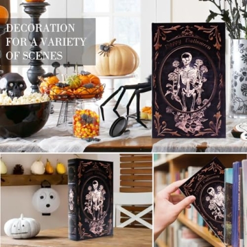 Microkize Vintage Book Shaped Storage Box for All Occasions