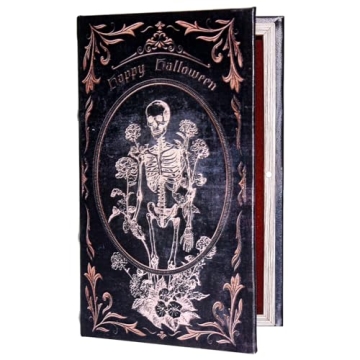 Microkize Vintage Book Shaped Storage Box for All Occasions