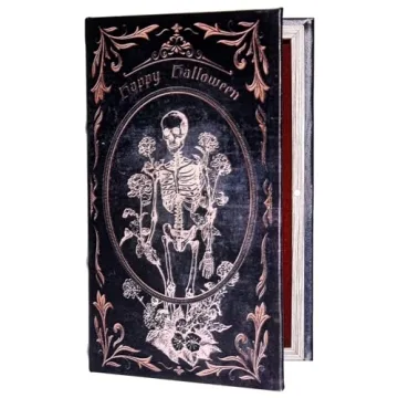 Microkize Vintage Book Shaped Storage Box for All Occasions