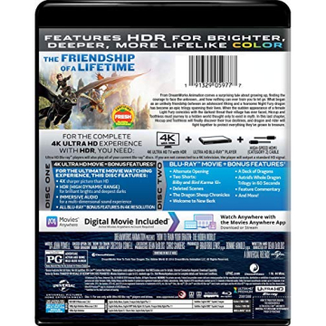 How to Train Your Dragon The Hidden World Blu-ray