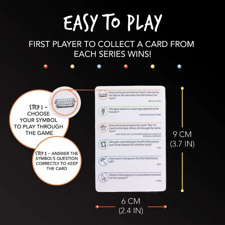 Friends Trivia Quiz Game - 2000+ Questions
