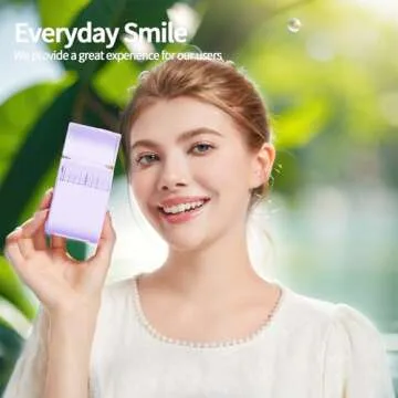 Travel-Friendly Dental Floss Case with Mint Flavors