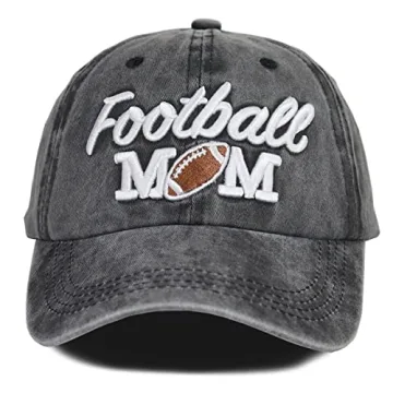 MANMESH HATT Football Mom Hat for Women, Funny Mother's Day Football Accessories Team Gifts, Vintage...