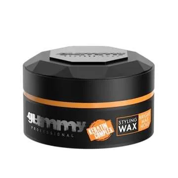 Gummy Bright Max Hold Hair Styling Wax 150ml - 5.07 Fl Oz (Pack of 1) Bright Max Hold