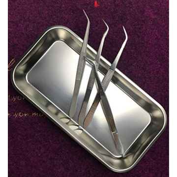 Durable 3 Pack Stainless Steel Trays for Any Use