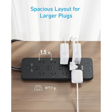 Anker Power Strip 12 Outlets USB Surge Protector