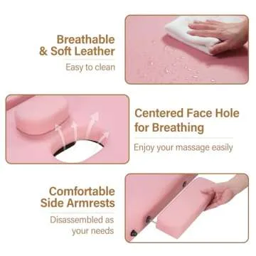 PrimeZone Portable Massage Table for Lash and Spa Treatments