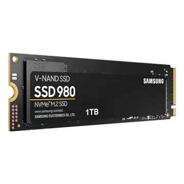 Upgrade with SAMSUNG 980 SSD 1TB PCIe NVMe M.2 Internal Drive
