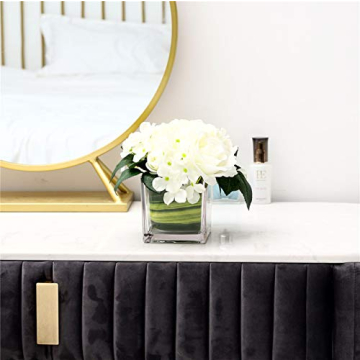 Elegant Silk Rose Centerpiece for Home & Weddings