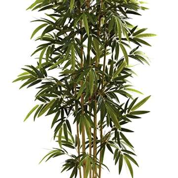 Nearly Natural 6FT Artificial Bamboo Tree for Home Decor