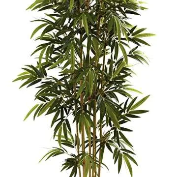 Nearly Natural 6FT Artificial Bamboo Tree for Home Decor