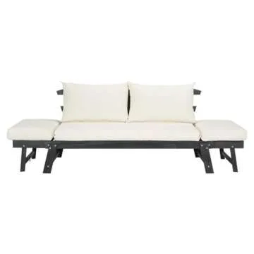 Stylish SAFAVIEH Tandra Grey Daybed for Outdoor Relaxation