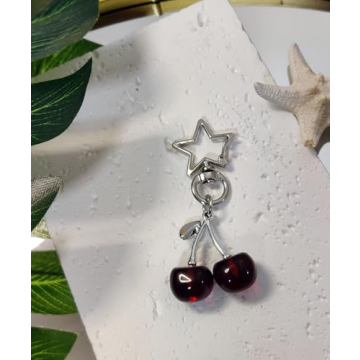 AYYSHULAN Cherry Keychain Cute Bag Charm for Women