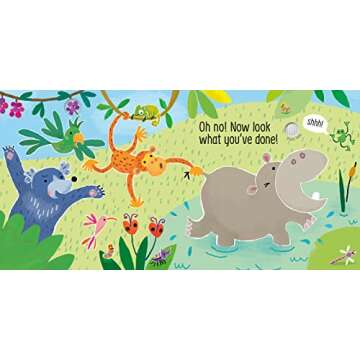 Don't Tickle the Hippo! (Touchy-Feely Sound Books)