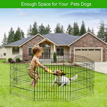 Portable Foldable Playpen for Small Pets - Safe, Versatile