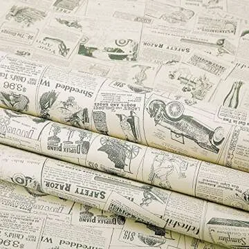 HOYOYO 17.8 x 78 Inches Self-Adhesive Liner Paper for Stylish Home Decor