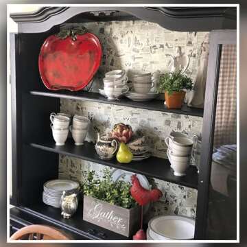 HOYOYO Self-Adhesive 17.7x78 Inch Liner Paper for Home Decor