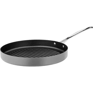 Cuisinart 630-30 Nonstick 12-Inch Grill Pan, Perfect for Home Chefs.