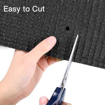 XLX TURF Artificial Grass Turf Patch Tiles, Fake Grass Square Mat for Decoration DIY Crafting Party