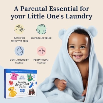 Miss Mouth's Laundry Sheets - Hypoallergenic and Eco-Friendly