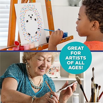 Horizon Group USA 35-Piece Multicolor Paintbrush Set