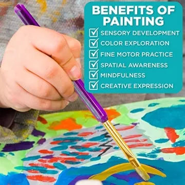 Horizon Group USA 35-Piece Multicolor Paintbrush Set