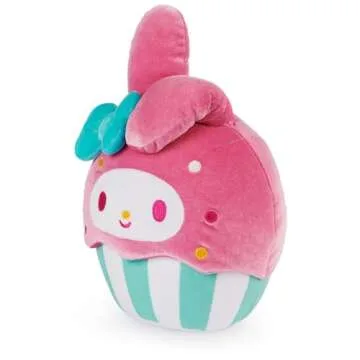 My Melody Cupcake Plush - Adorable Sanrio Soft Toy