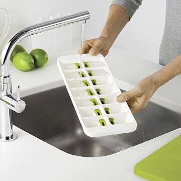 Joseph Joseph QuickSnap Ice Cube Tray with Cover Lid