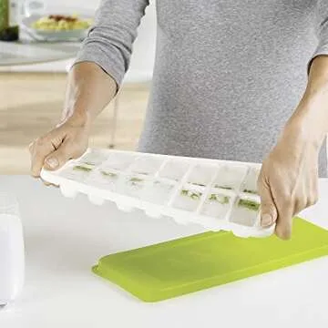 Joseph Joseph QuickSnap Ice Cube Tray with Cover Lid