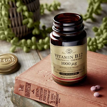 Solgar Sublingual B12 1000 mcg Nuggets, Vegan and Effective