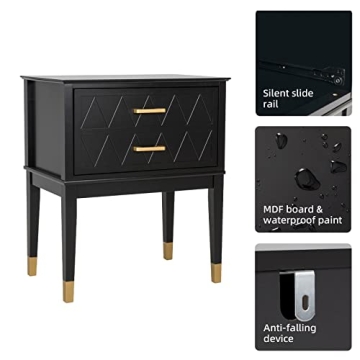 Stylish Scurrty End Table for Bedroom and Living Room