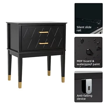 Stylish Scurrty End Table for Bedroom and Living Room