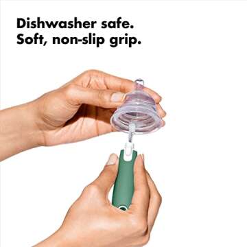 OXO Tot Bottle Brush with Nipple Cleaner - Sage