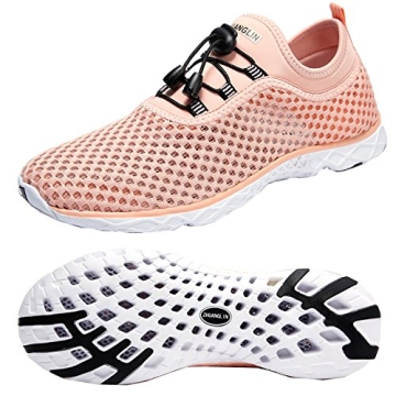 Zhuanglin Women's Stylish Quick Dry Aqua Shoes - Perfect for Summer Fun!
