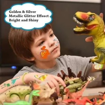 Amazing Leesgel Dinosaur Temporary Tattoos for Kids