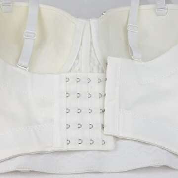 Elegant ELACCI Pearls Beaded Bustier for Any Occasion