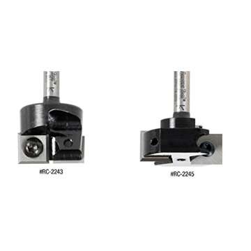 Amana Tool - Spoilboard 1-1/4" D 1/4 Shank (RC-2245), Industrial Grade