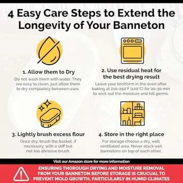 Bulka Large Oval 1kg Waffle Banneton Bread Proofing Basket Pressed Wood Pulp, Sourdough Proofing Basket – Non-Stick Brotform Sourdough Bread Baking Supplies, Made in Germany.