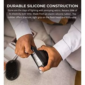 MagMod MagGrip - Revolutionary Flash Modifier System - Quicker, Easier & Stronger Attachment Method for Speedlite Flash Modifiers