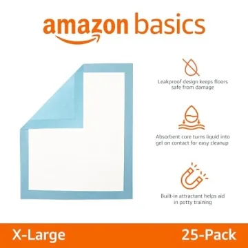 Amazon Basics Dog and Puppy Pee Pads 28x34
