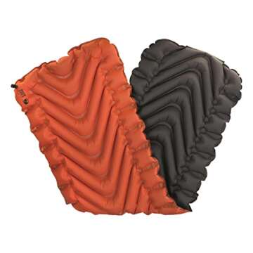 KLYMIT Insulated Static V Sleeping Pad for Outdoor Comfort