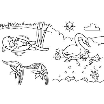 My Busy Baby Animals Coloring Book for All Ages